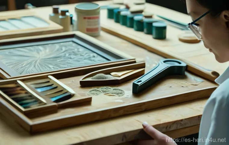 문화재수리기술자 필수 실습 과정 - Prompt 1: The Meticulous Workshop**