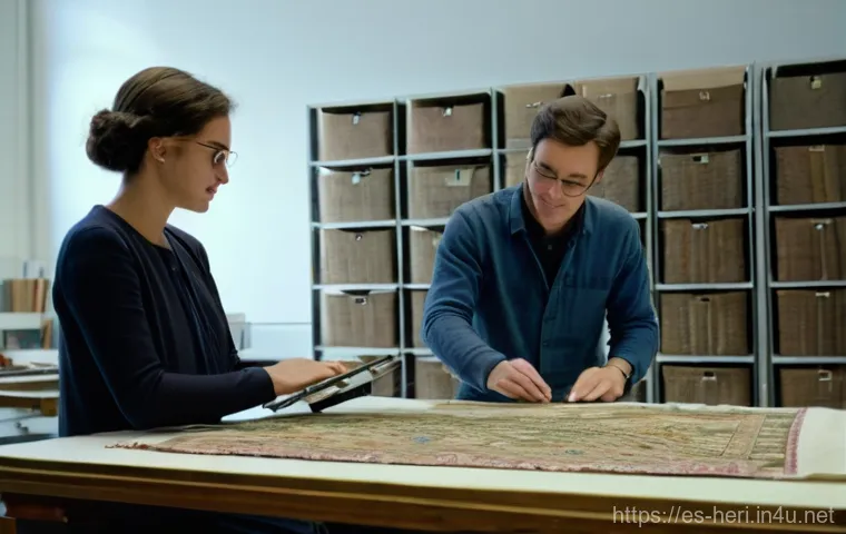 문화재수리기술자 연봉 평균과 협상 팁 - **Prompt 1: Dedicated Restoration of an Ancient Fresco**
    "A highly skilled art conservator, a wo...