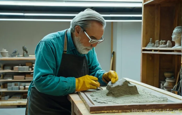 문화재수리기술자 연봉 평균과 협상 팁 - **Prompt 2: Digital Documentation and Analysis of an Antique Textile**
    "A team of three art rest...